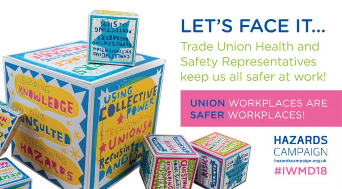 28 April – Unions make work safer